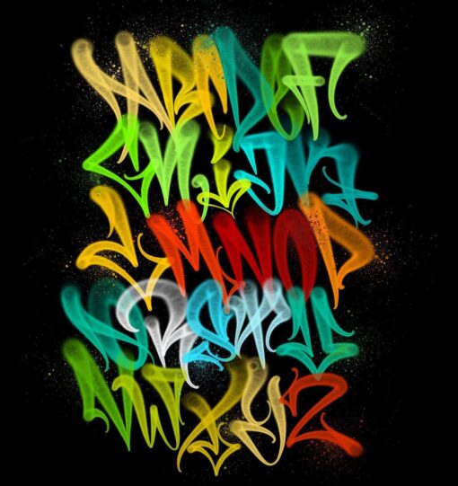 Graffiti Alphabets Torus Ink