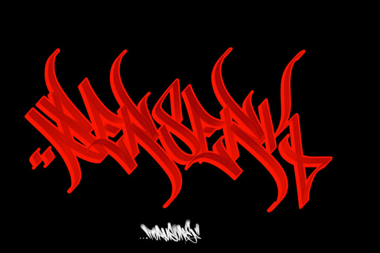 HellRaiser 2- Flame CalliGraffiti Brush Pack - TORUS INK