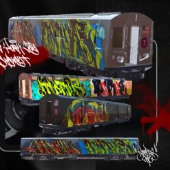 3d NEW YORK CITY SUBWAY FOR Graffiti