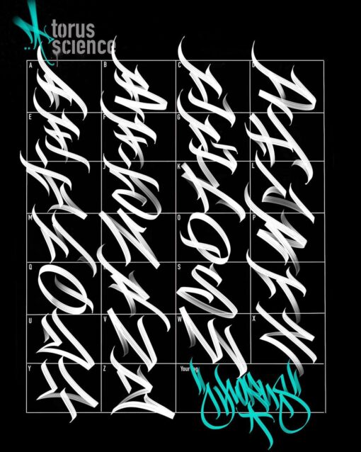 Graffiti Alphabets - TORUS INK