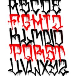 Graffiti Alphabet Letters
