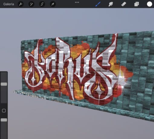 3d Wall For Procreate