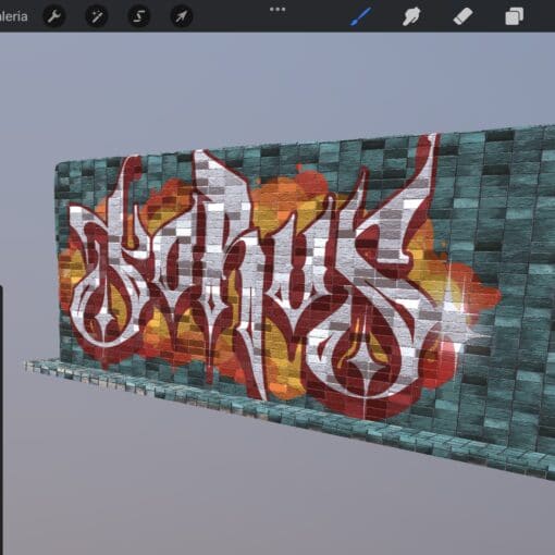 3d Wall For Procreate