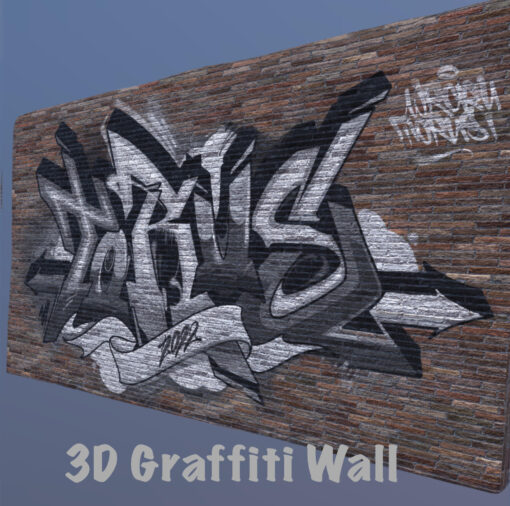 3d Graffiti Spots for Procreate -22 models - Image 14