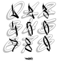 Tattoo Numbers For Procreate