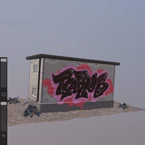 3d Graffiti models For Procreate
