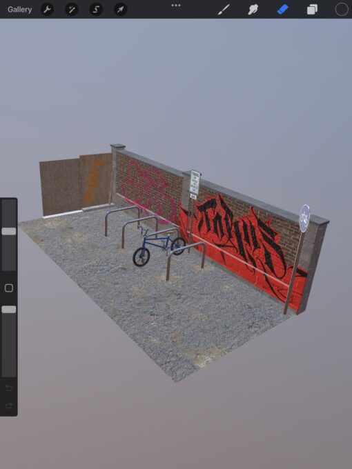3d Graffiti Models For Procreate
