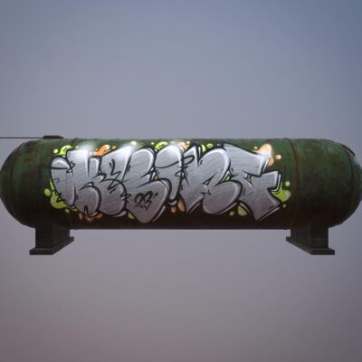 Digital Graffiti on 3d models