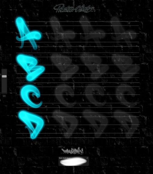 Neon Graffiti and Lettering Brushes