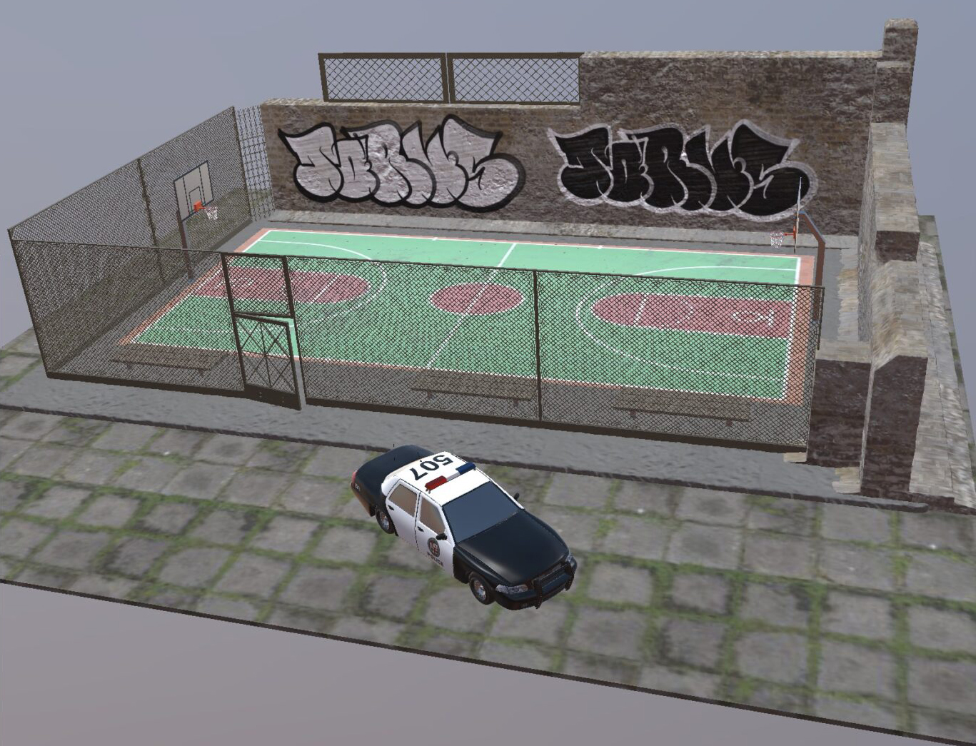 Street Basketball Zone