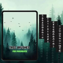 Tree Brushes for procreate