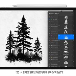 Tree Brushes for procreate