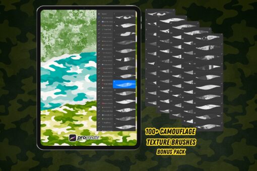 100 Camouflage Texture Pack