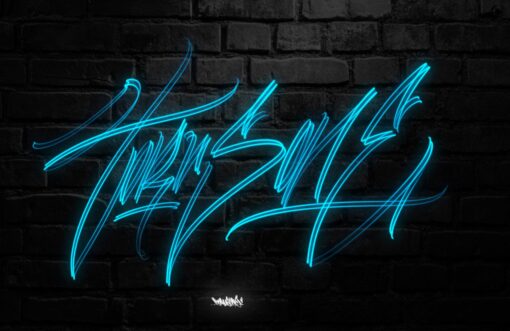 Neon Graffiti and Lettering Brushes