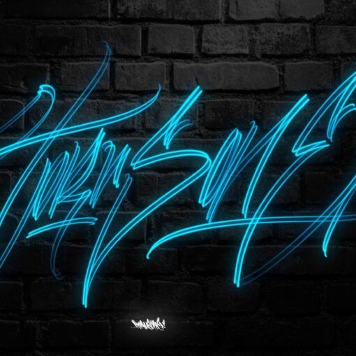 Neon Graffiti and Lettering Brushes