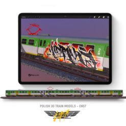 En 57 Train 3d Model