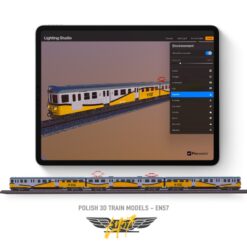 En 57 polski pociag . PKP model 3d