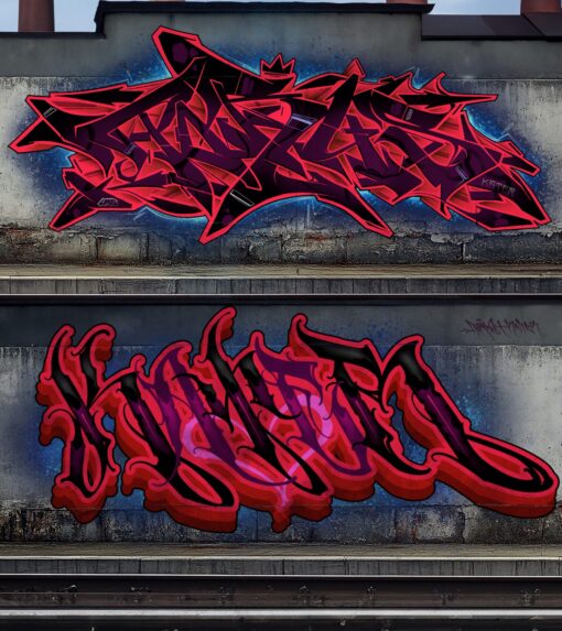 Digital Graffiti Walls