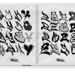 Born 2 Write - GRAFFITI ALPHABETS BOOK by Torus1 ( Ebook) PDF and Flipbook