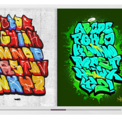 Born 2 Write - GRAFFITI ALPHABETS BOOK by Torus1 ( Ebook) PDF and Flipbook