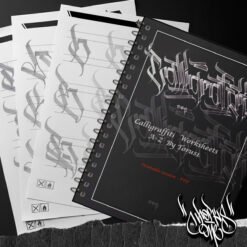 Calligraffiti Worksheets - Workbook PDF by torus1