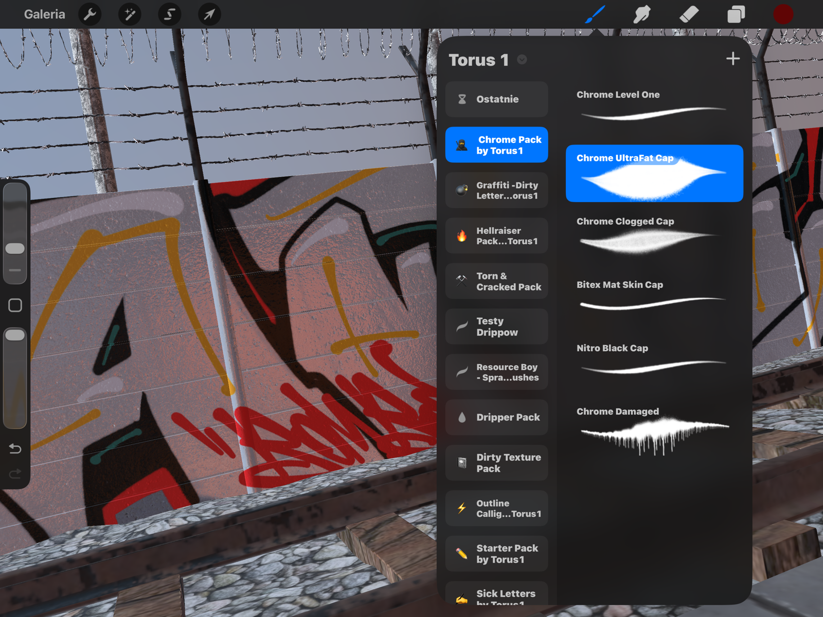 3d Rail Spot For Procreate