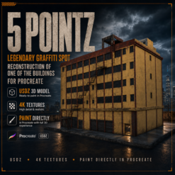 3D Graffiti Spots - Abandoned Places Series + 5Pointz - Image 4