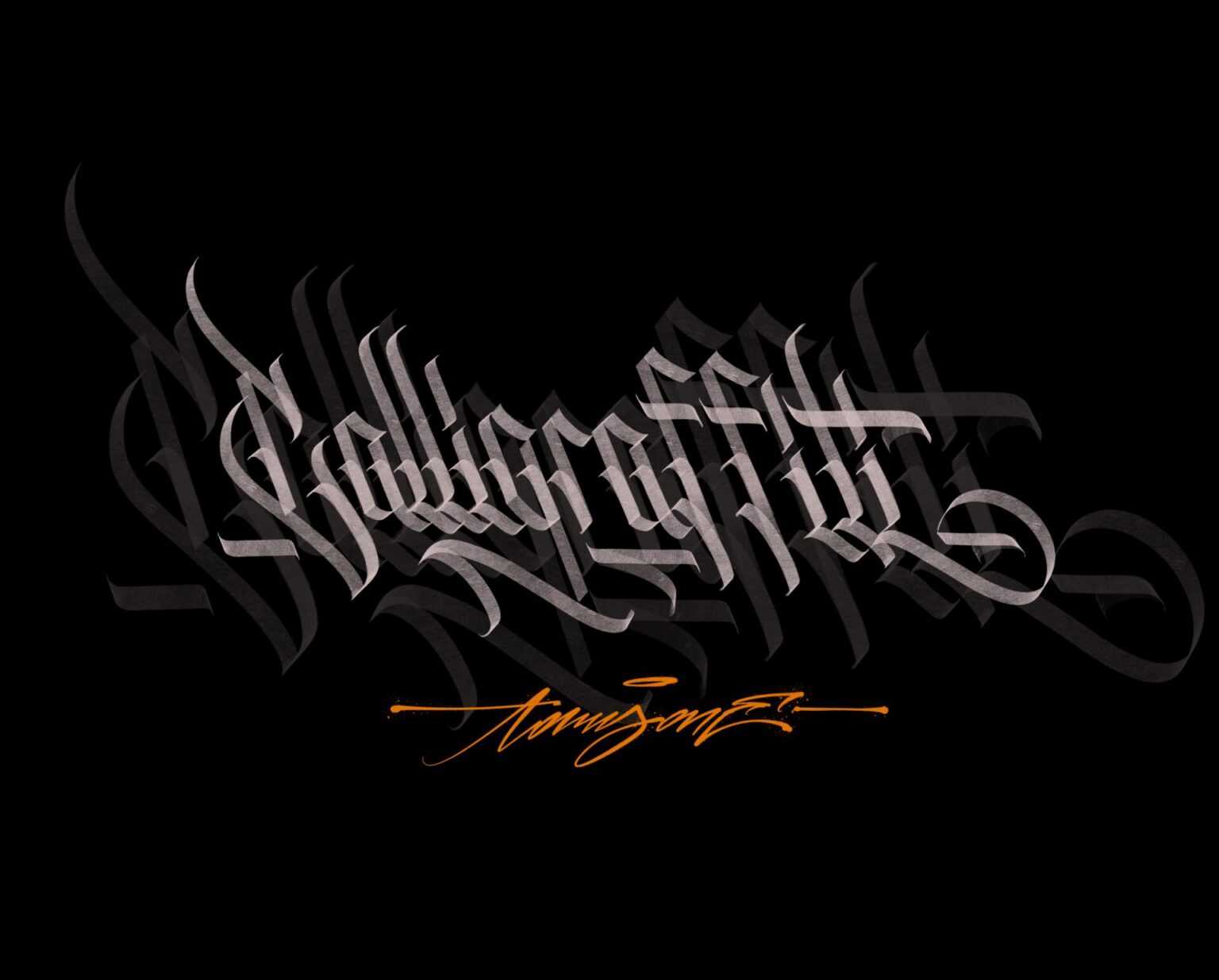 Calligraffiti Love Letters