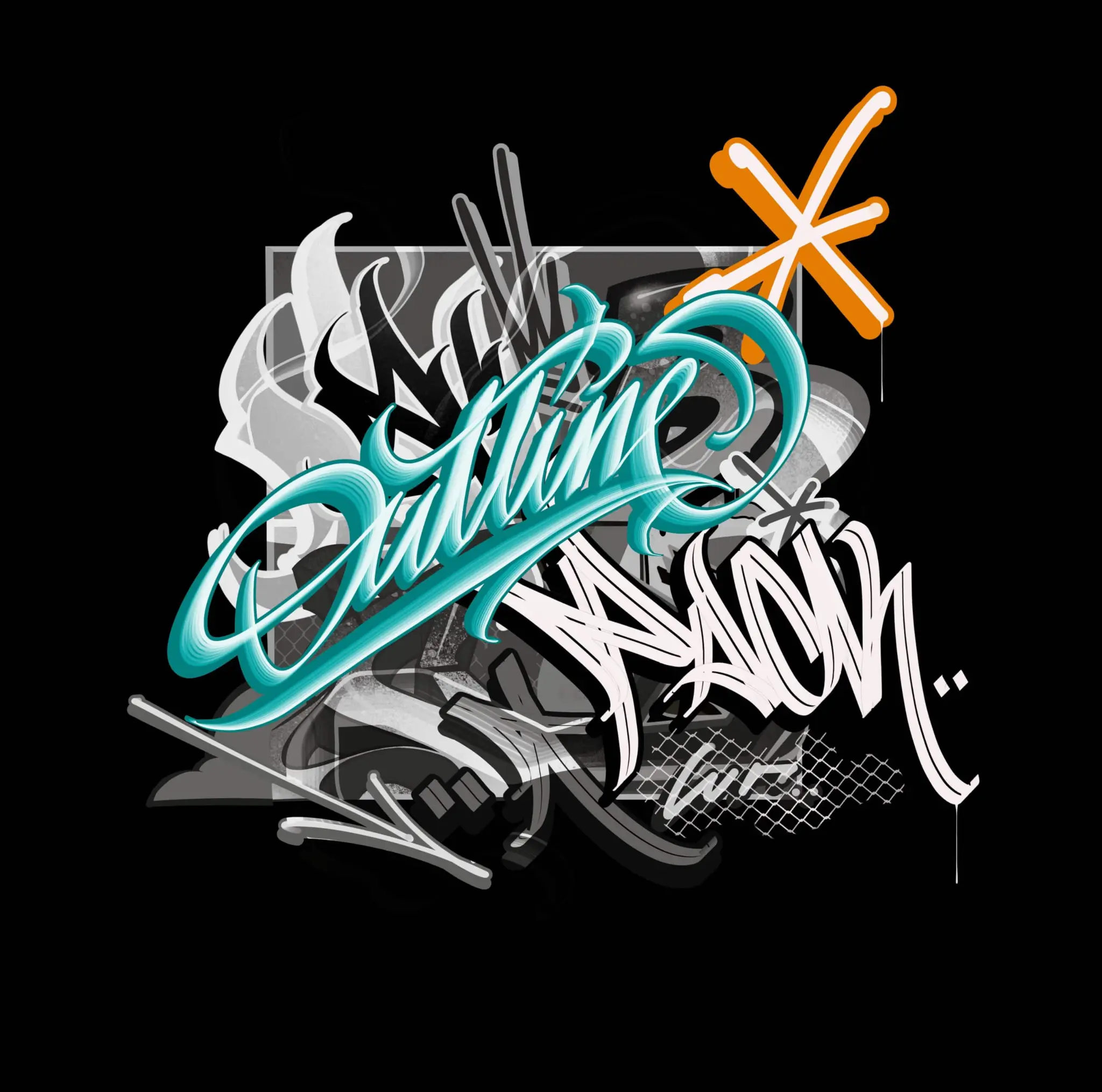 Graffiti Outline Pack
