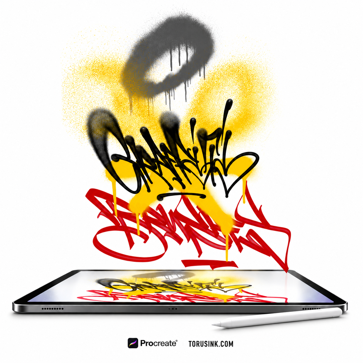 Graffiti Brushes For Procreate app